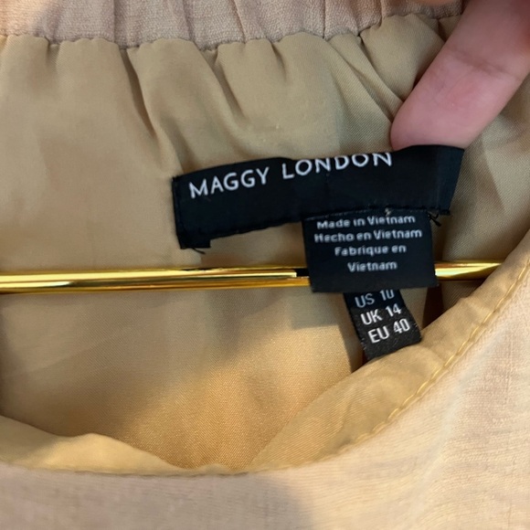 Maggy London Women’s Halter Neck Midi Dress Size. 10 - Picture 5 of 7